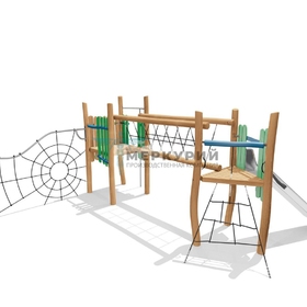 Детские площадки из дерева Эко серия